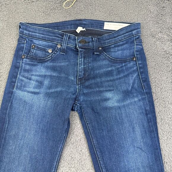 RAG & BONE Skinny Jeans Los Feliz Dark Wash Women’s Size 26 W150K89LOS - Picture 2 of 14